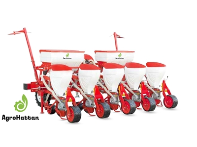 Semoir pneumatique de précision et mibzer à air comprimé à pied de hache - 2