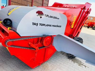 200 cm Taş Toplama Makinası - 9