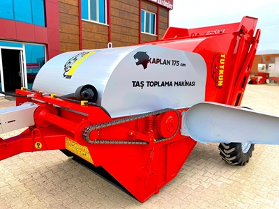 175 cm Taş Toplama Makinası - 6