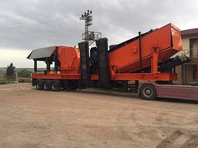 Mobile Stone Crushing Plant - 1