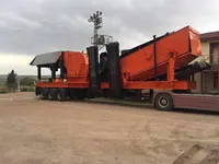 Mobile Steinbrechanlage