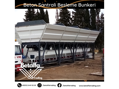 Beton Santrali Besleme Bunkeri - 0