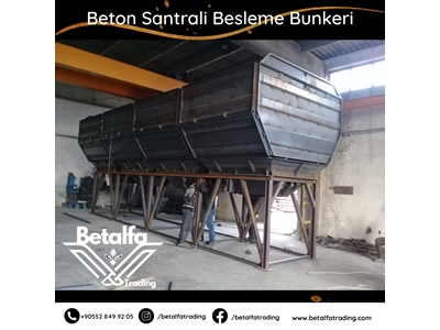 Beton Santrali Besleme Bunkeri - 2