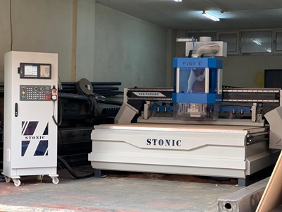 2100x2800 mm Köprü Boşaltmalı Ahşap CNC Router - 5