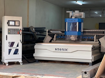 2100x2800 mm Köprü Boşaltmalı Ahşap CNC Router - 3