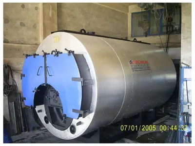 250 kg/h Feststoff-Dampfkessel