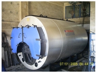 500 kg/h Feststoff-Dampfkessel - 8