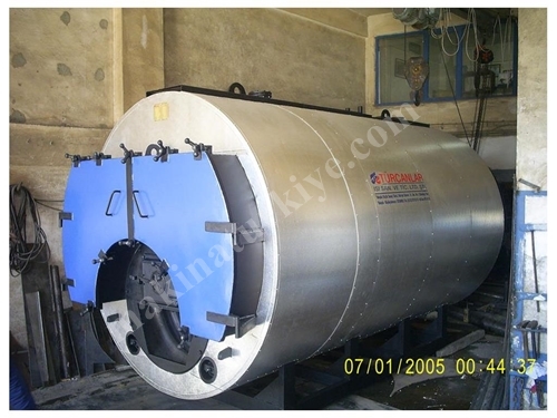 500 kg/h Feststoff-Dampfkessel