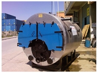 750 kg/h Festbrennstoff-Dampfkessel - 1