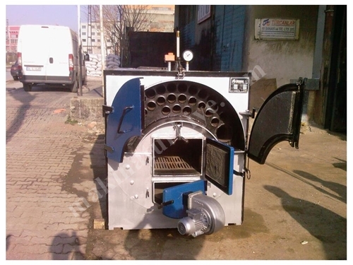 600,000 Kcal/H Solid Fuel Three-Pass Manual Loading Cylindrical Hot Water Boiler