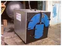 600 000 ккал/ч Твердотопливный трехпроходной ручной загрузочный цилиндрический котел для горячей воды - 2