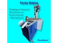 Diş Çekme Punta Kaynak Otomasyonlu Doğalgaz Kelepçe Üretim Makinası