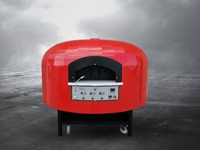 80x80 Cm Fixed Base Gas Stone Pita Oven - 7