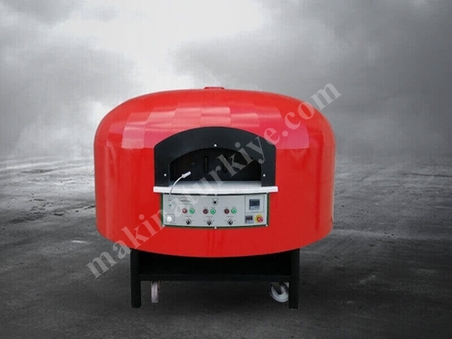 80x80 Cm Fixed Base Gas Stone Pita Oven