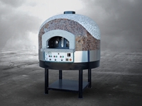 100x100 Cm Fixed Base Gas Pizza Oven - 8