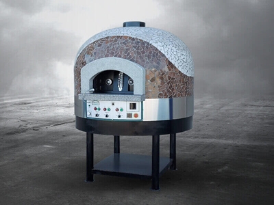 120x120 Cm Fixed Base Gas Pizza Oven - 8