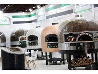 150x150 Cm Fixed Base Gas Pizza Oven - 1