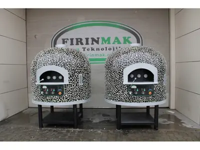 150x150 Cm Fixed Base Gas Pizza Oven