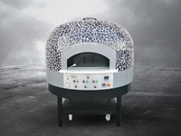 165x165 cm Gas-Pizzaofen mit festem Boden
