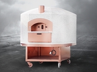 80x80 Cm Rotating Base Gas Pizza Oven - 3