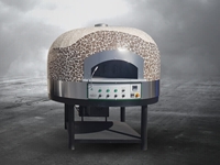 80x80 Cm Rotating Base Gas Pizza Oven - 7