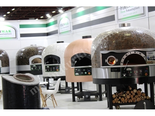 150x150 Cm Turntable Gas Pizza Oven