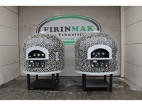 150x150 Cm Turntable Gas Pizza Oven - 2