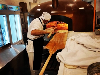 80x80 Cm Sabit Tabanlı Elektrikli Pizza Fırını - 0