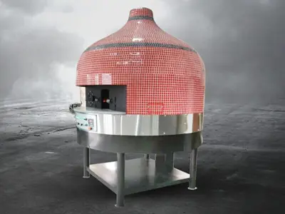 Печь для пиццы на электрическом постоянном основании 100x100 см