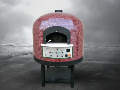 Печь для пиццы на электрическом постоянном основании 120x120 см