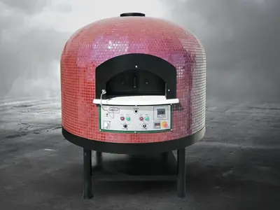 Печь для пиццы на электрическом постоянном основании 165x165 см