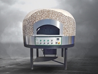 165x165 Cm Fixed Base Electric Pizza Oven - 10