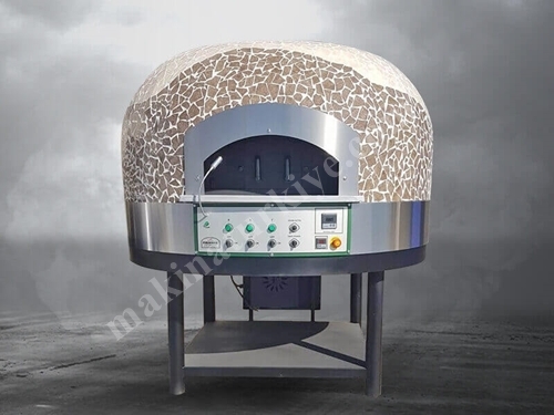 100x100 Cm Revolving Base Electric Pizza Oven