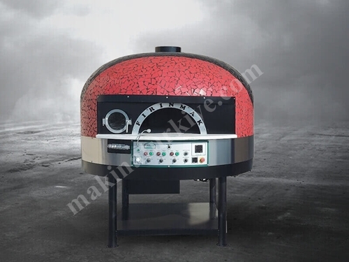 120x120 Cm Döner Tabanlı Elektrikli Pizza Fırını