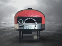 135x135 cm elektrischer Pizzaofen mit drehbarem Boden - 1