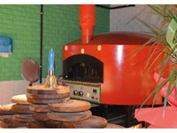 80x80 Cm Wood and Electric Stone Pizza Oven - 2