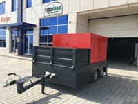150x150 Cm Wood-Fired Mobile Pizza Oven - 2