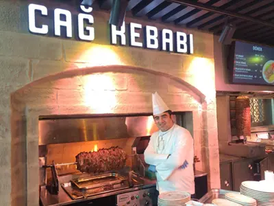 Wooden and Gas Çağ Kebab Stove
