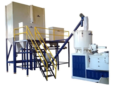 150 Kg Capacity Hcc Vertical Plastic Raw Material Mixer