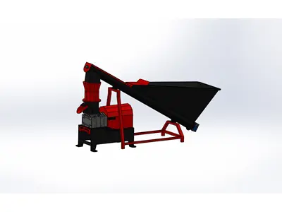 400-600 Kg / Saat Helezon Sistemli Pelet Makinesi