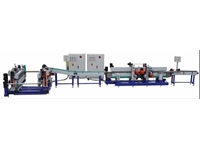 1500x250 mm Otomatik Beslemeli Lamine Ahşap Presi