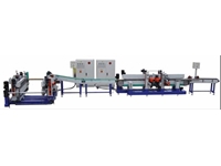 1500x250 mm Otomatik Beslemeli Lamine Ahşap Presi
