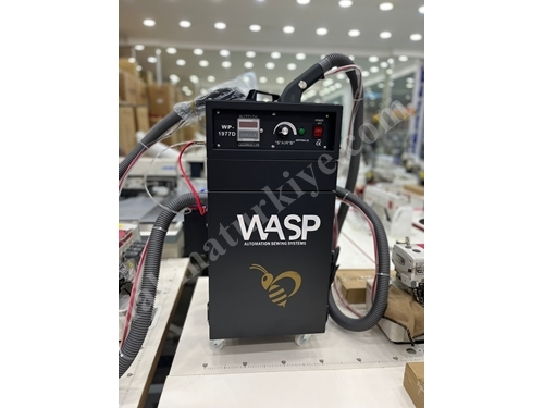 Wasp Çift Kafa Otomatik Yağlamalı İplik Temizleme Makinası