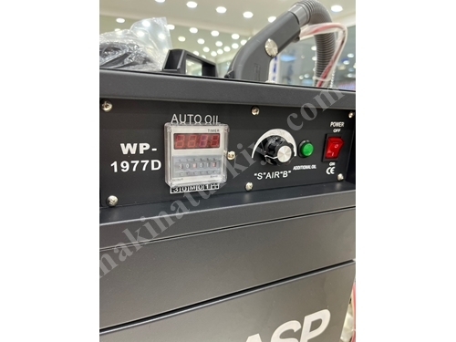 Wasp Çift Kafa Otomatik Yağlamalı İplik Temizleme Makinası