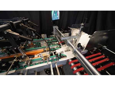 3-4-6 Points (DNCR 110) Box Folding and Gluer Machine - 9
