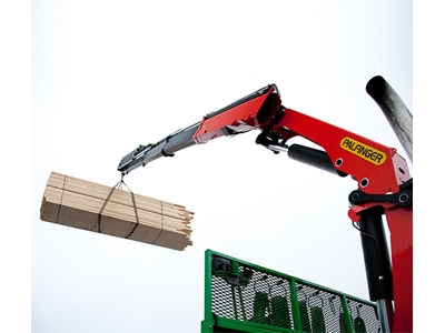 990 Kg (9.7 Mt.) Araç Üstü Katlanır Bomlu Mobil Vinç - 4