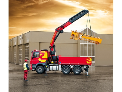 990 Kg (9.7 Mt.) Araç Üstü Katlanır Bomlu Mobil Vinç - 5