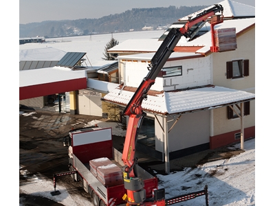 990 Kg (9.7 Mt.) Araç Üstü Katlanır Bomlu Mobil Vinç - 3