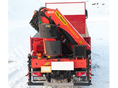 990 Kg (9.7 Mt.) Araç Üstü Katlanır Bomlu Mobil Vinç - 1