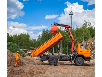 3300 Kg (12.5 Mt.) Araç Üstü Katlanır Bomlu Mobil Vinç - 3
